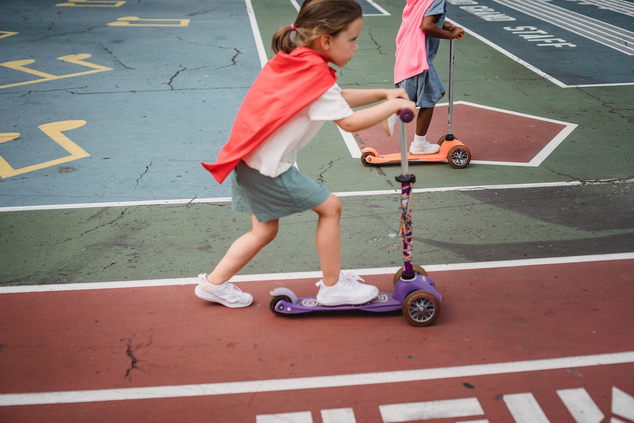 Draisienne électrique RIRIBIKE RTX6 24V Pour Enfants - Moteur 250W, Vitesse Réglable, Autonomie 1h15 | À Partir De 5 Ans, Jusqu’à 38 Kg | Rouge Vif - 3